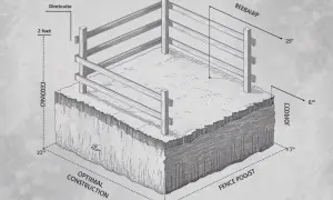 Jak głęboki fundament pod ogrodzenie? Kluczowe informacje dla Ciebie